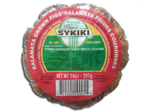 **JUST IN 2011 CROP** Kalamata Crown Figs 14oz (High Fiber, No Fat)