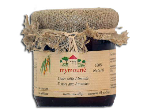 Date w/ Almonds Compote Mymoune 16 oz