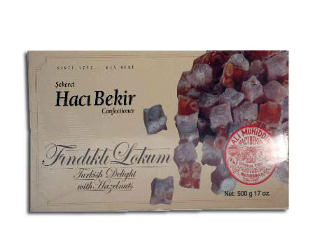 Loukoumi Hazelnut Haci-Bekir 500g