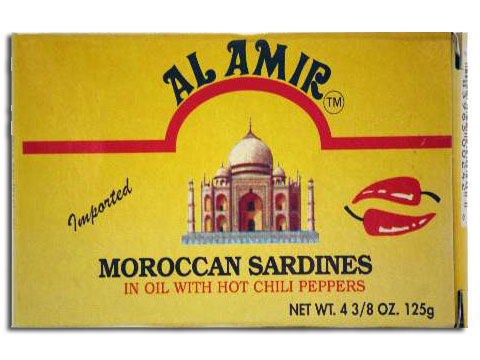 Maroco Sardines Hot 4.5 oz Al-Amir