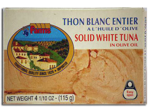 White Tuna in Olive Oil 4 oz Fantis