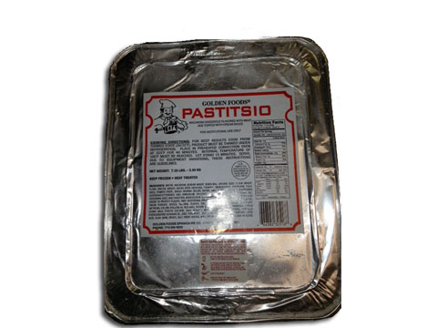 Greek Pastitsio Entree 7.25lb