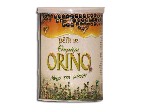 Cretan Honey w/ Thyme ORINO 6/900g metal can