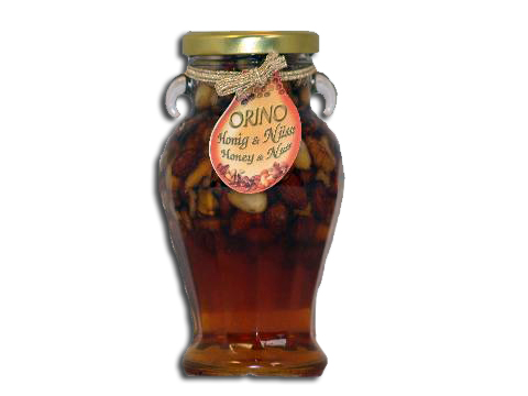 Cretan Honey w/ Mixed Nuts ORINO 380g