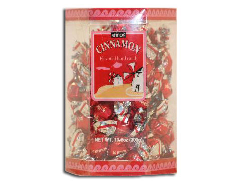 Cinnamon Candy from Greece Krinos 300g