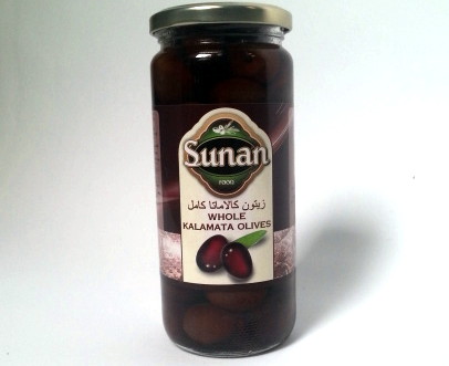 Whole Kalamata Style Olives Sunan