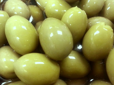 Greek Green Halkidiki Olives per lb.