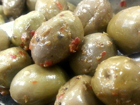 Green Olives with Oregano & Bukovo