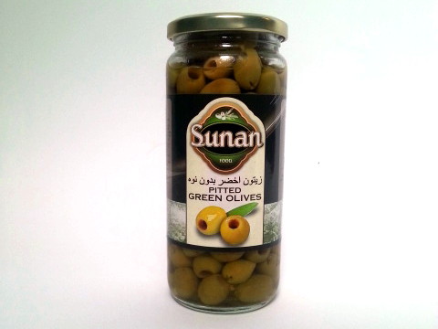 Pitted Green Olives Sunan