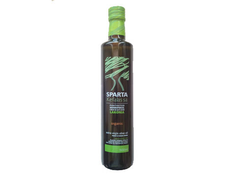 Sparta Lakonia ORGANIC EVOO 500ml (A Product Of Organic Farming)