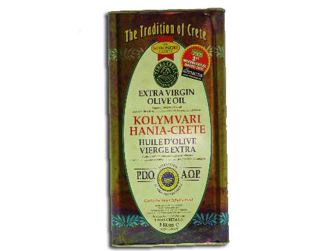 Olive Oil X-Virgin Kolymvari Cretan Terra Creta 3L
