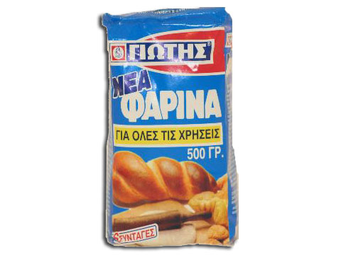 Farina Flour Coarse (Blue) Yiotis 500g