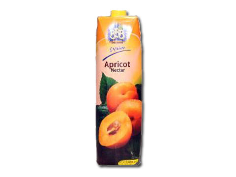 Bulgarian Apricot Nectar BBB 1L Tetra