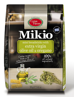 Mikio Mini Bread Sticks with Extra Virgin Olive Oil & Oregano